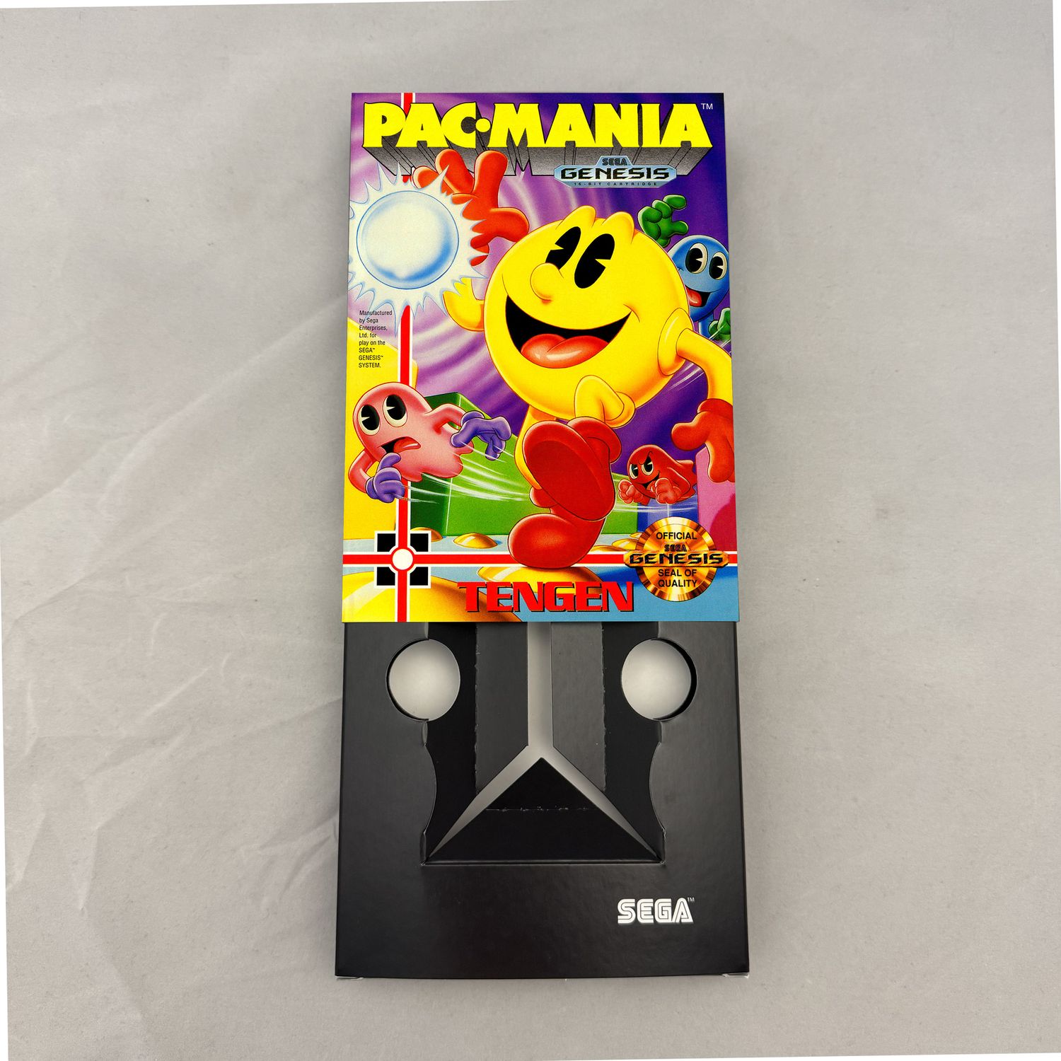 Pac-Mania | NTSC | Sega Genesis | Genesis | En | Reproduction Box and Inner Tray
