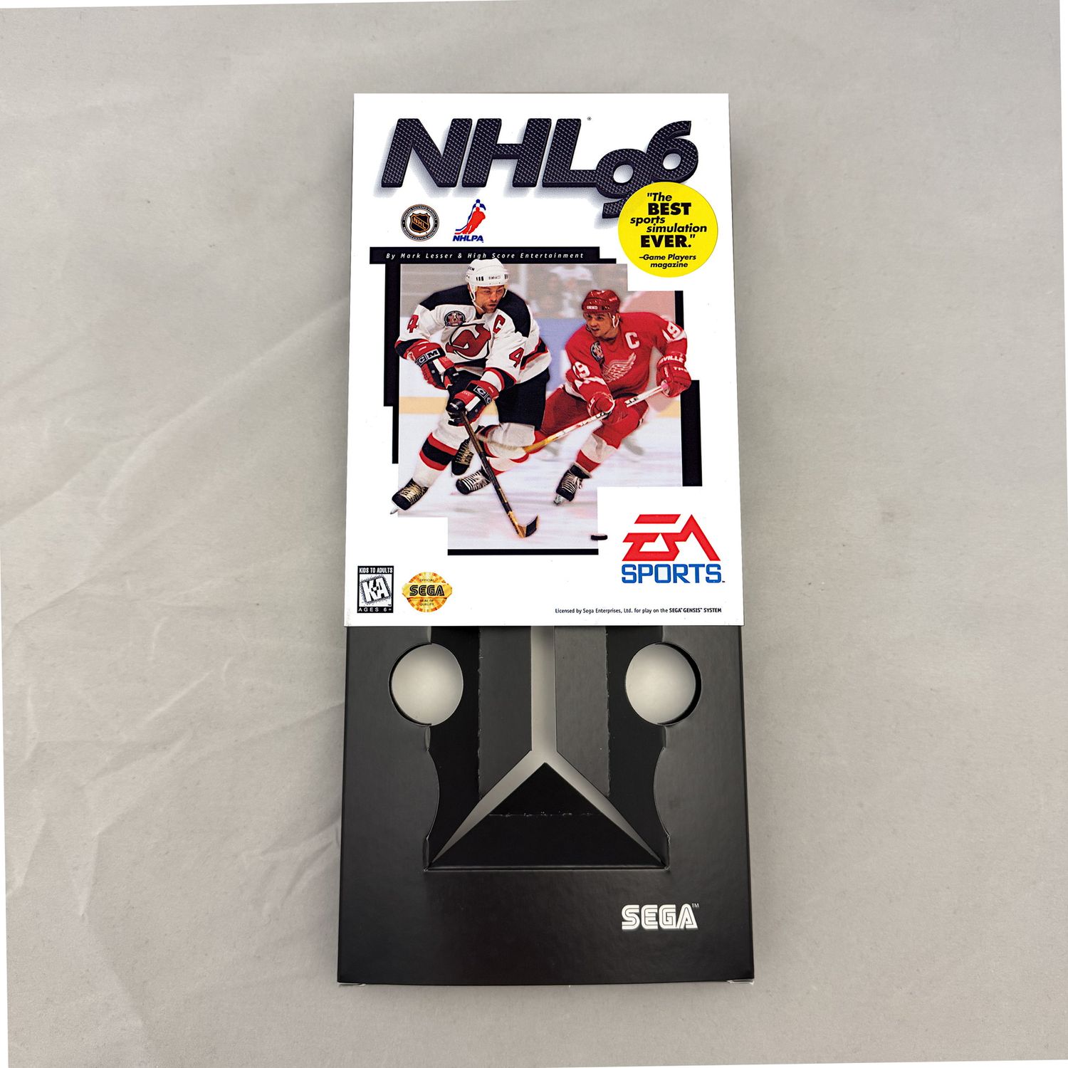 NHL 96 | NTSC | Sega Genesis | Genesis | En | Reproduction Box and Inner Tray