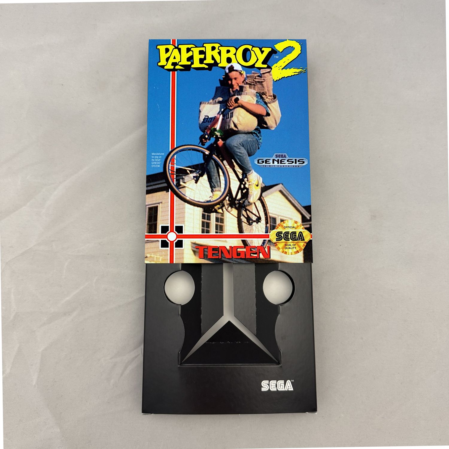 Paperboy 2 | NTSC | Sega Genesis | Genesis | En | Reproduction Box and Inner Tray