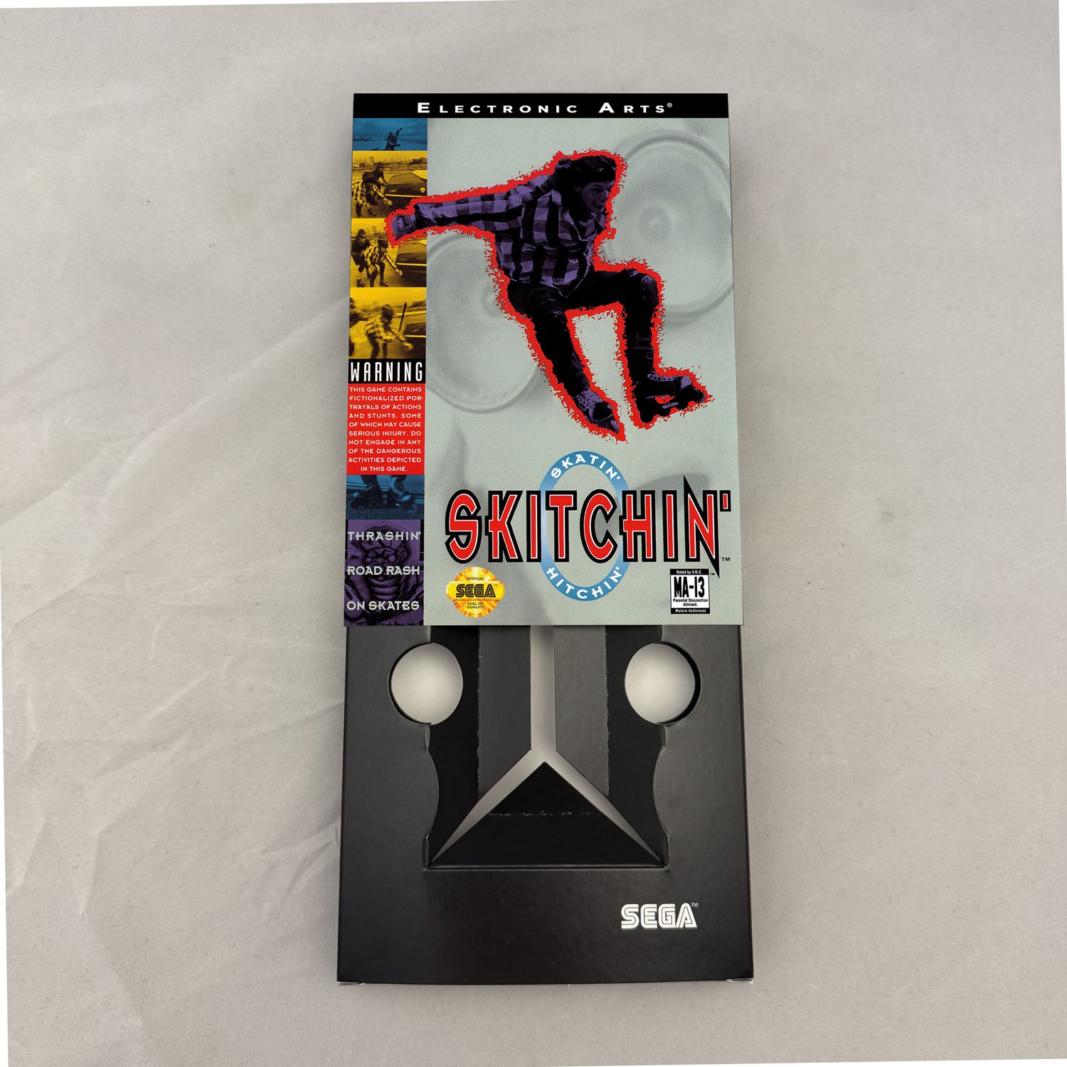 Skitchin&#39; | NTSC | Sega Genesis | Genesis | En | Reproduction Box and Inner Tray