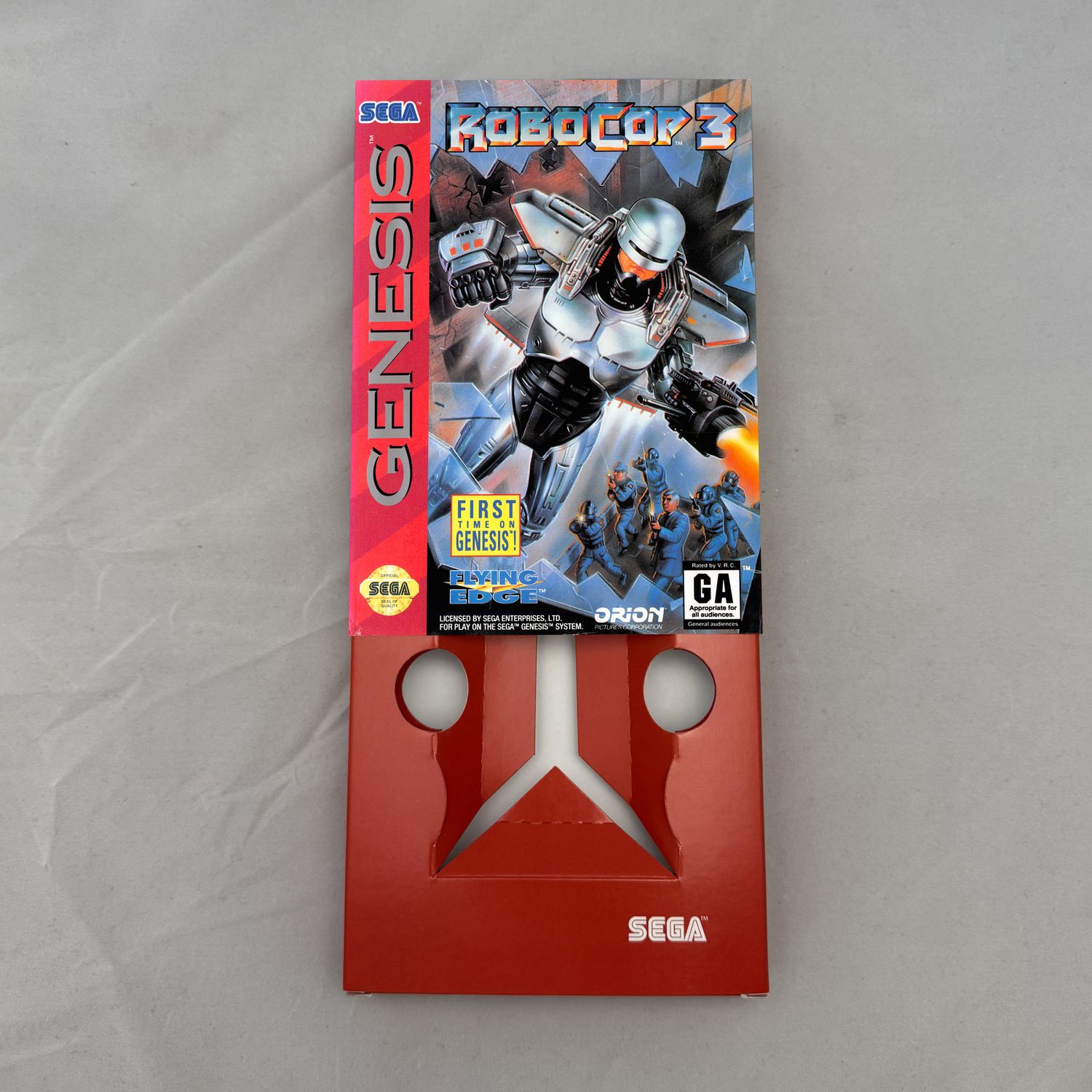 Robocop 3 | NTSC | Sega Genesis | Genesis | En | Reproduction Box and Inner Tray