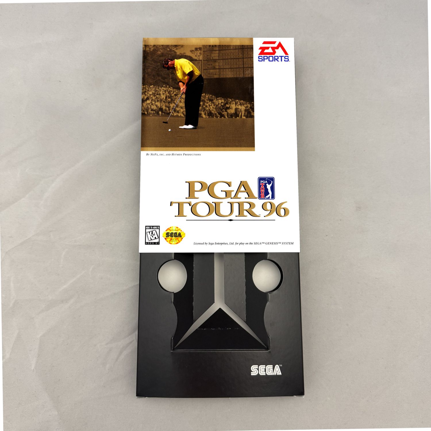 PGA Tour 96 | NTSC | Sega Genesis | Genesis | En | Reproduction Box and Inner Tray