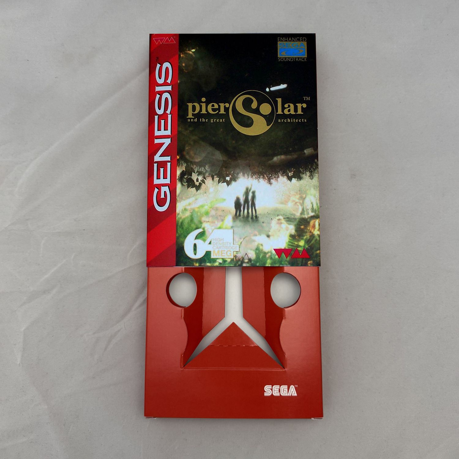 Pier Solar and the Great Architects | NTSC | Sega Genesis | Genesis | En | Reproduction Box and Inner Tray