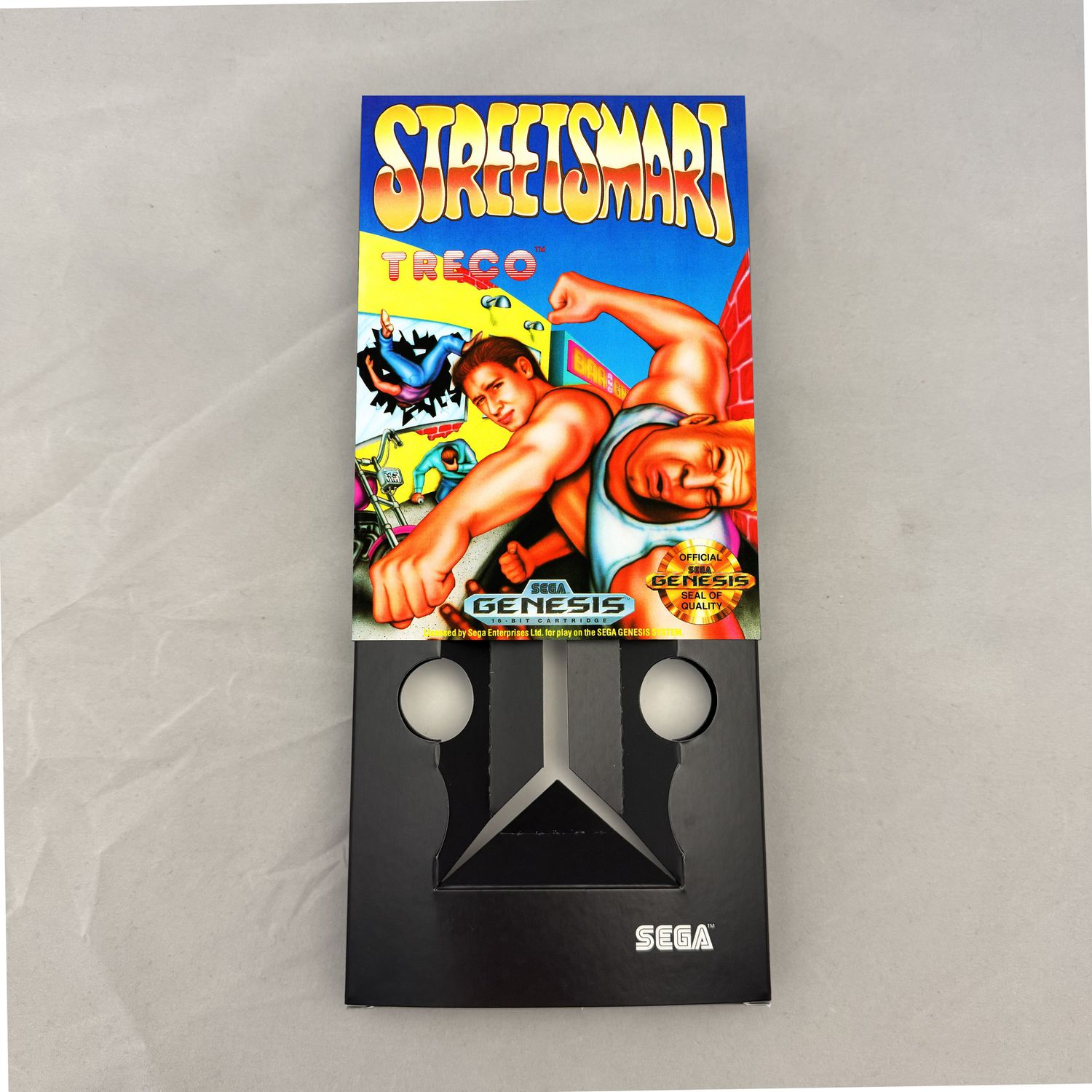 Street Smart | NTSC | Sega Genesis | Genesis | En | Reproduction Box and Inner Tray