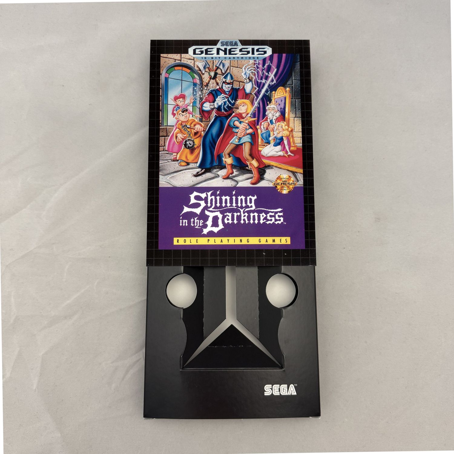 Shining in the Darkness | NTSC | Sega Genesis | Genesis | En | Reproduction Box and Inner Tray