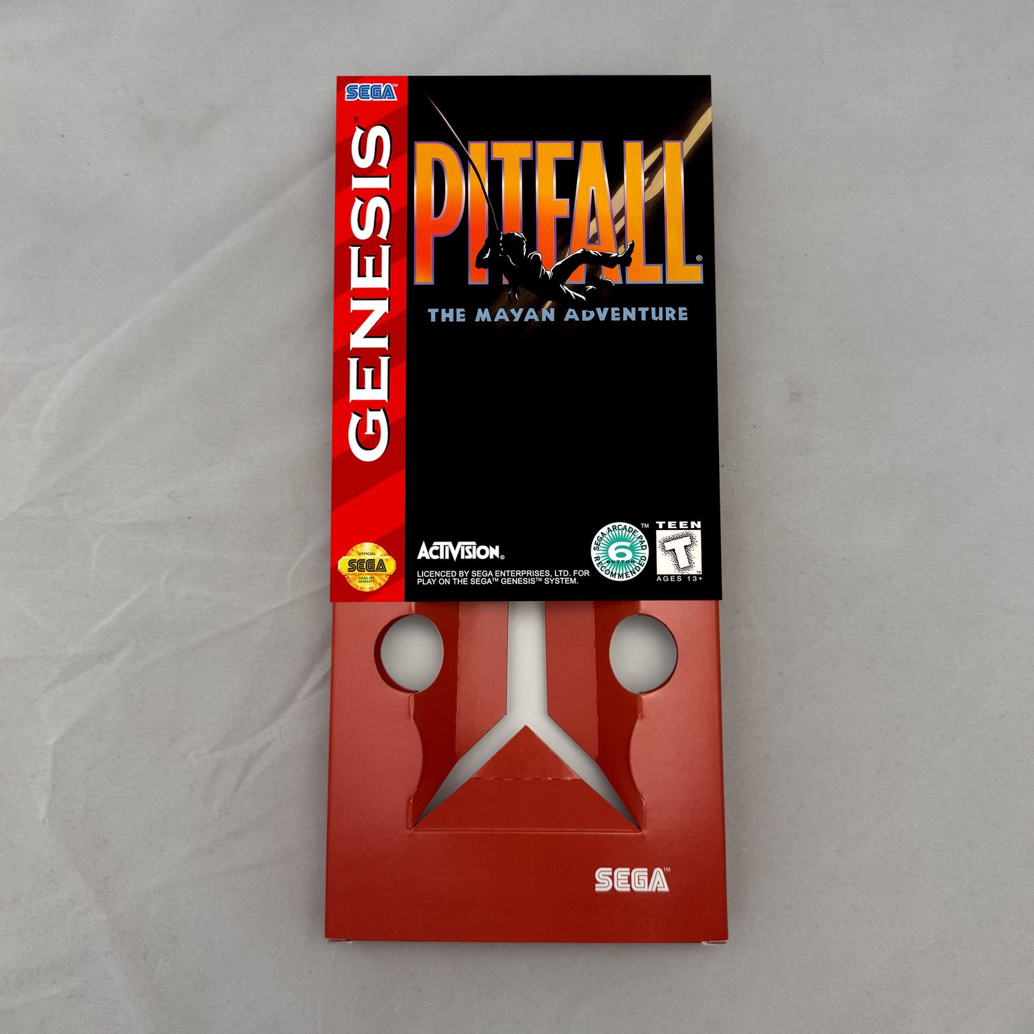 Pitfall: The Mayan Adventure | NTSC | Sega Genesis | Genesis | En | Reproduction Box and Inner Tray