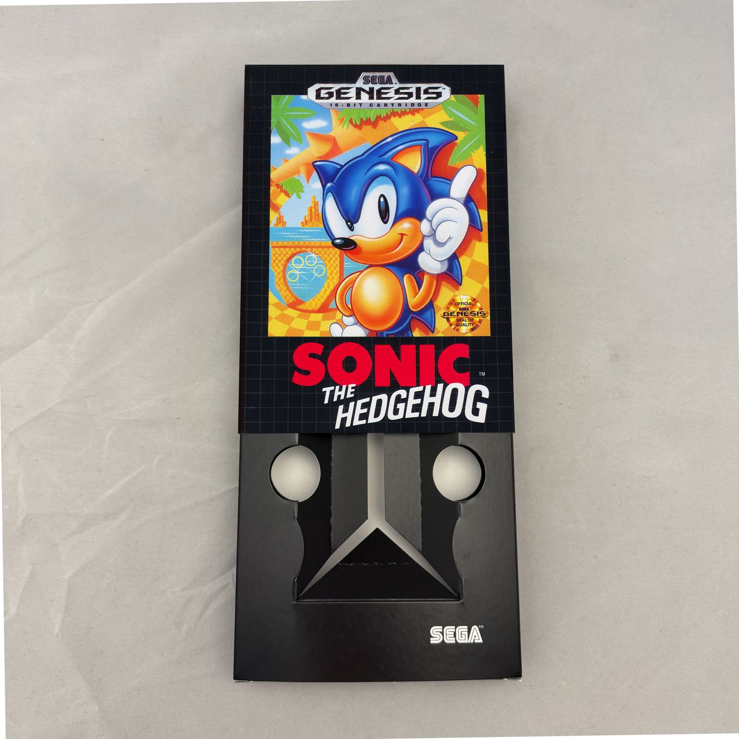 Sonic the Hedgehog | NTSC | Sega Genesis | Genesis | En | Reproduction Box and Inner Tray