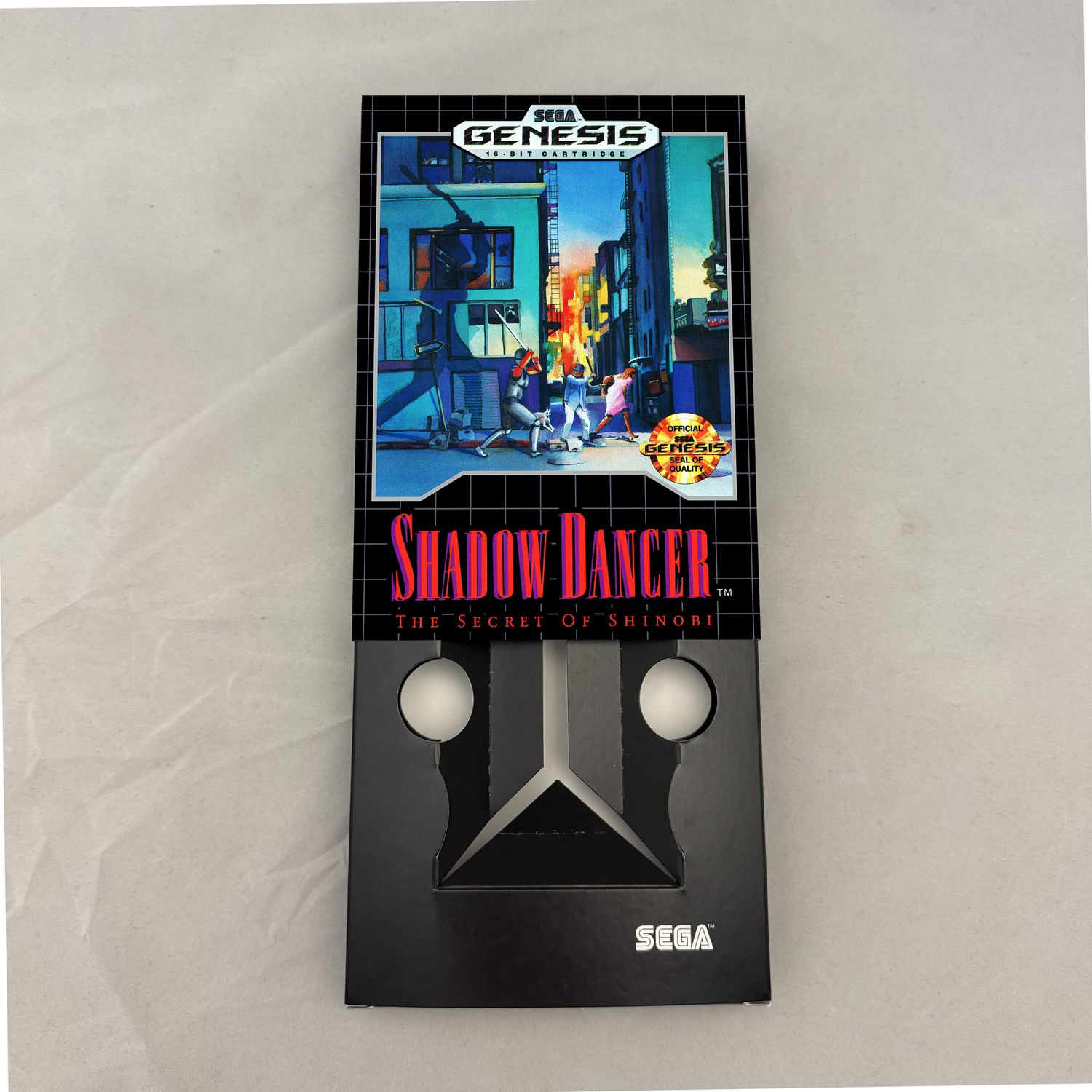 Shadow Dancer - The Secret of Shinobi | NTSC | Sega Genesis | Genesis | En | Reproduction Box and Inner Tray