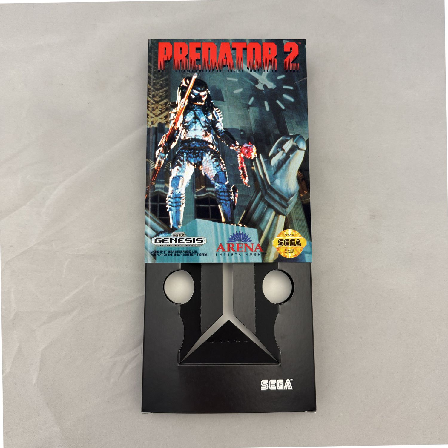 Predator 2 | NTSC | Sega Genesis | Genesis | En | Reproduction Box and Inner Tray
