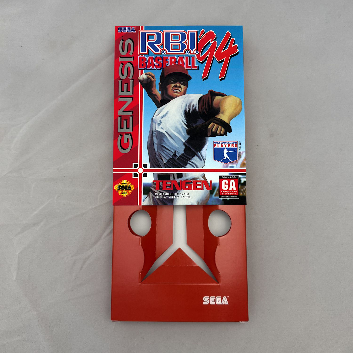 R.B.I. Baseball &#39;94 | NTSC | Sega Genesis | Genesis | En | Reproduction Box and Inner Tray