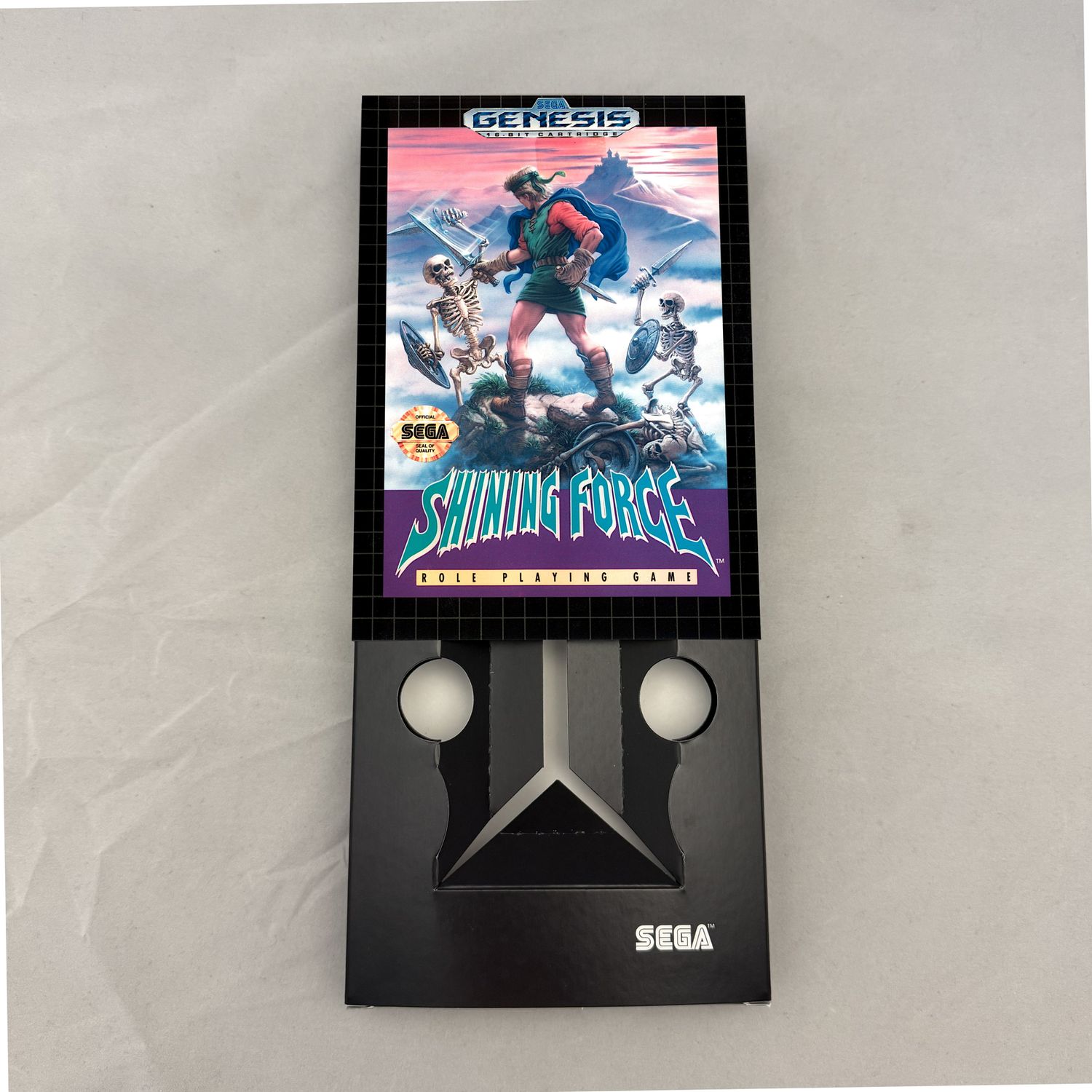 Shining Force | NTSC | Sega Genesis | Genesis | En | Reproduction Box and Inner Tray