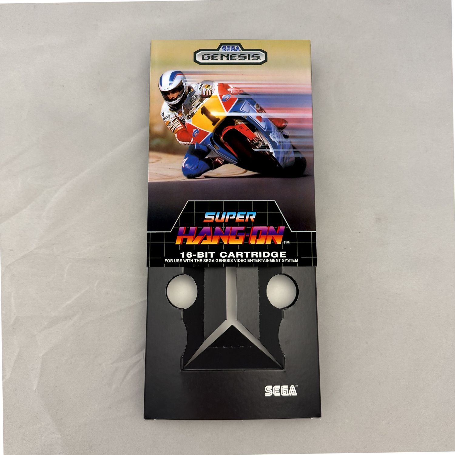 Super Hang-On | NTSC | Sega Genesis | Genesis | En | Reproduction Box and Inner Tray