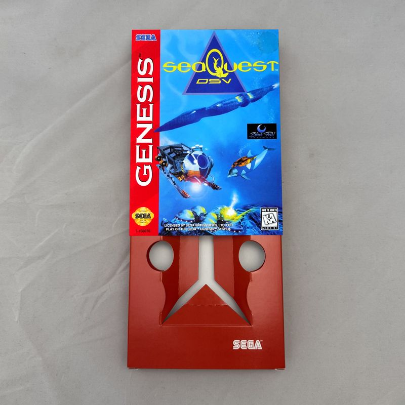 Seaquest DSV | NTSC | Sega Genesis | Genesis | En | Reproduction Box ...