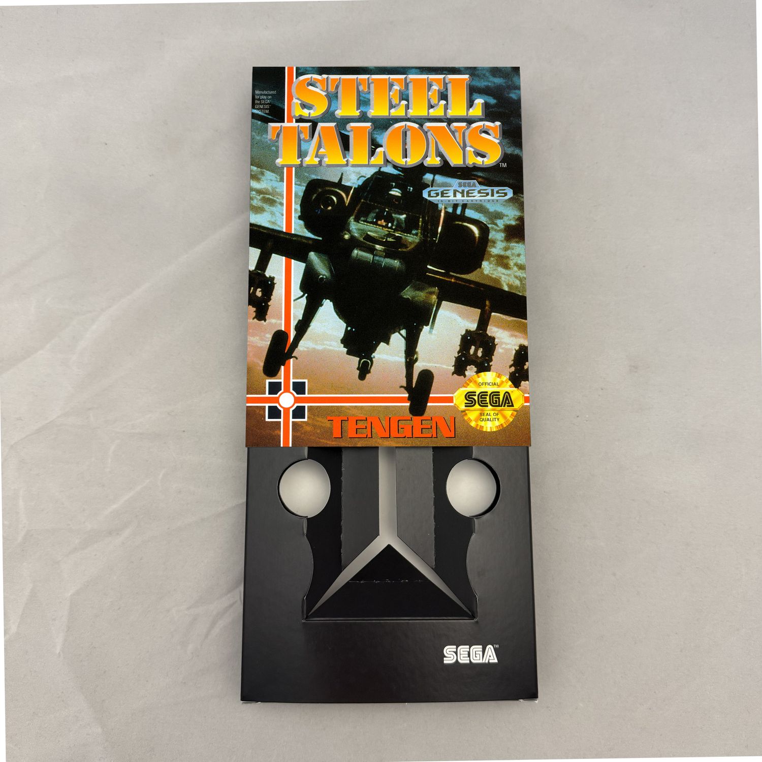 Steel Talons | NTSC | Sega Genesis | Genesis | En | Reproduction Box and Inner Tray