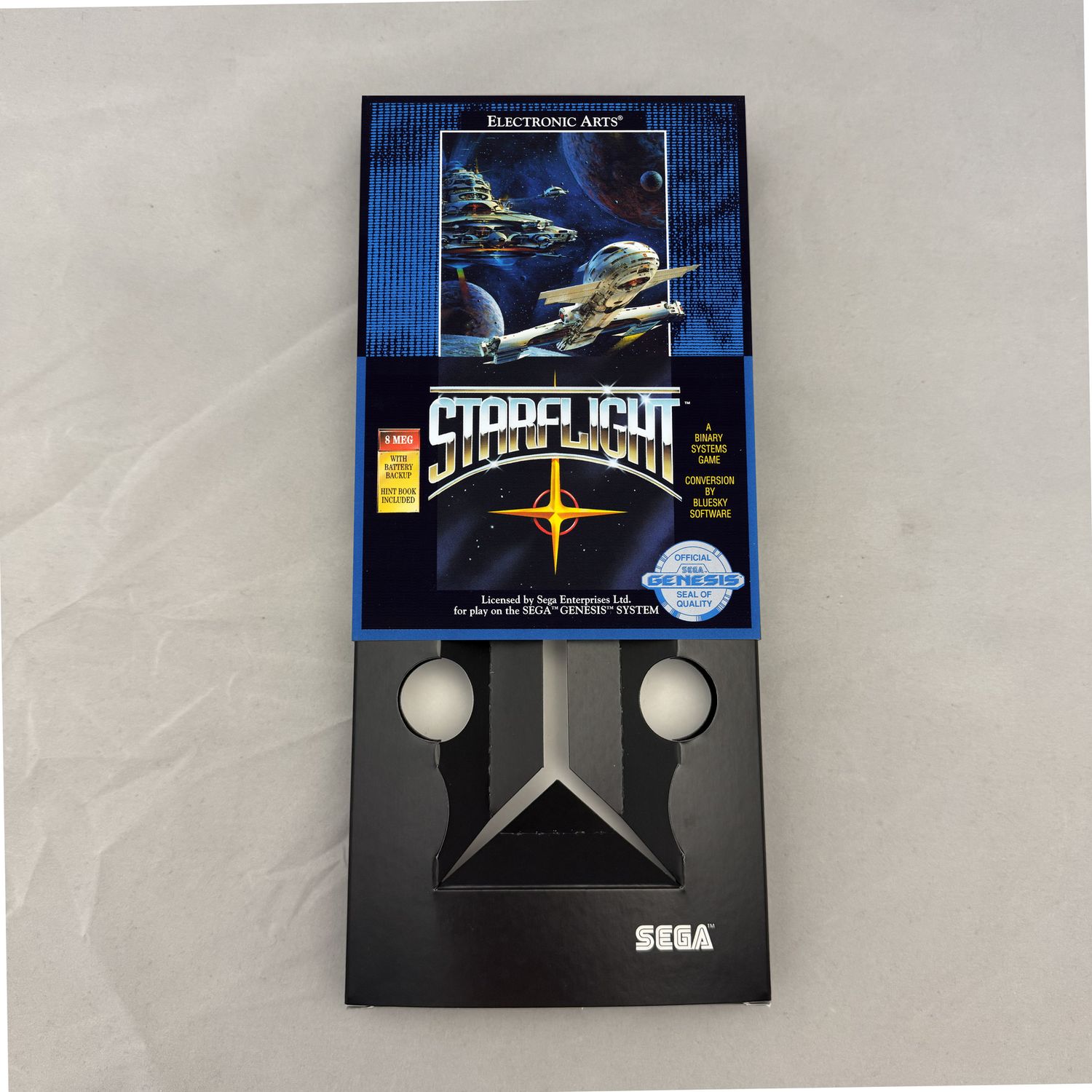 Starflight | NTSC | Sega Genesis | Genesis | En | Reproduction Box and Inner Tray