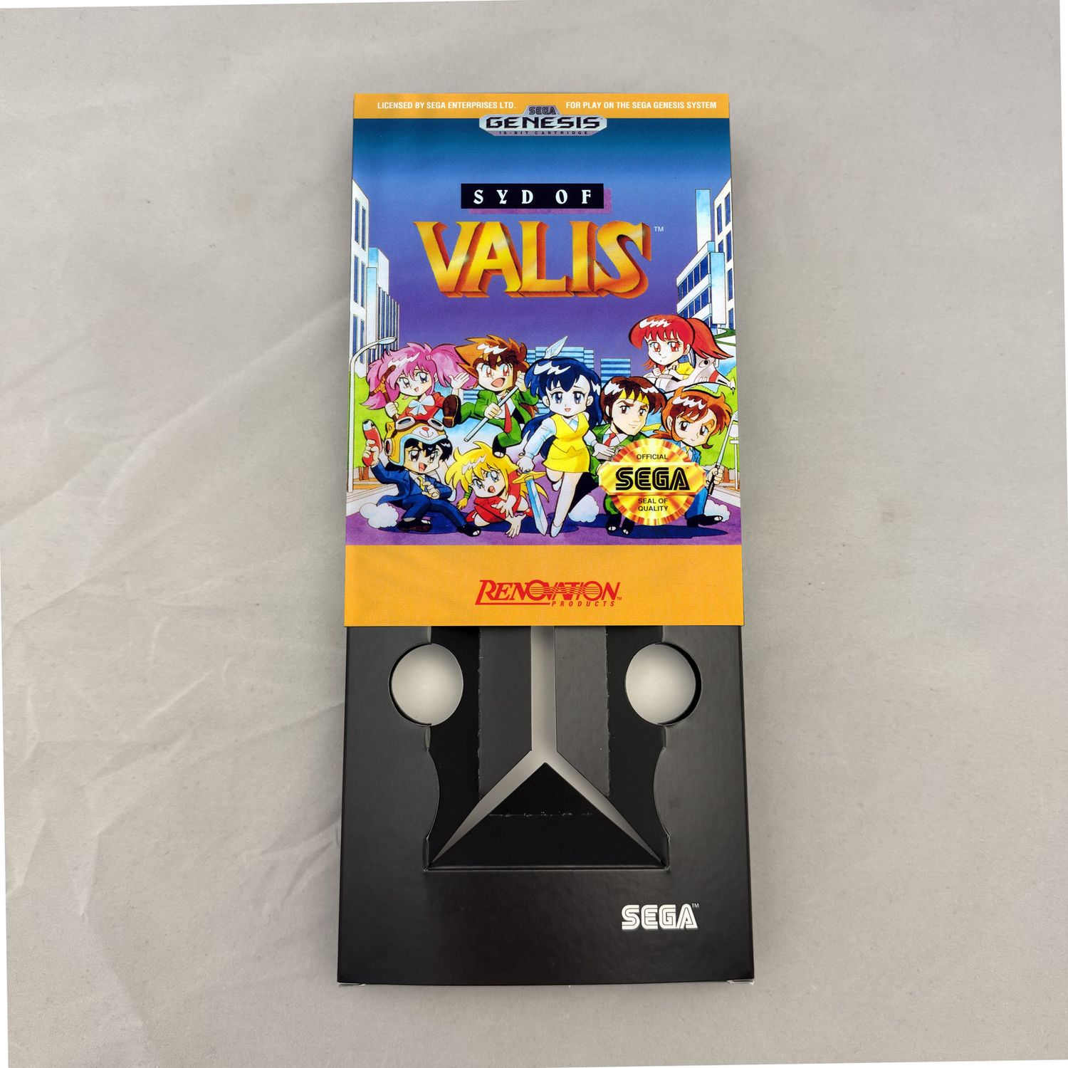 Syd of Valis | NTSC | Sega Genesis | Genesis | En | Reproduction Box and Inner Tray