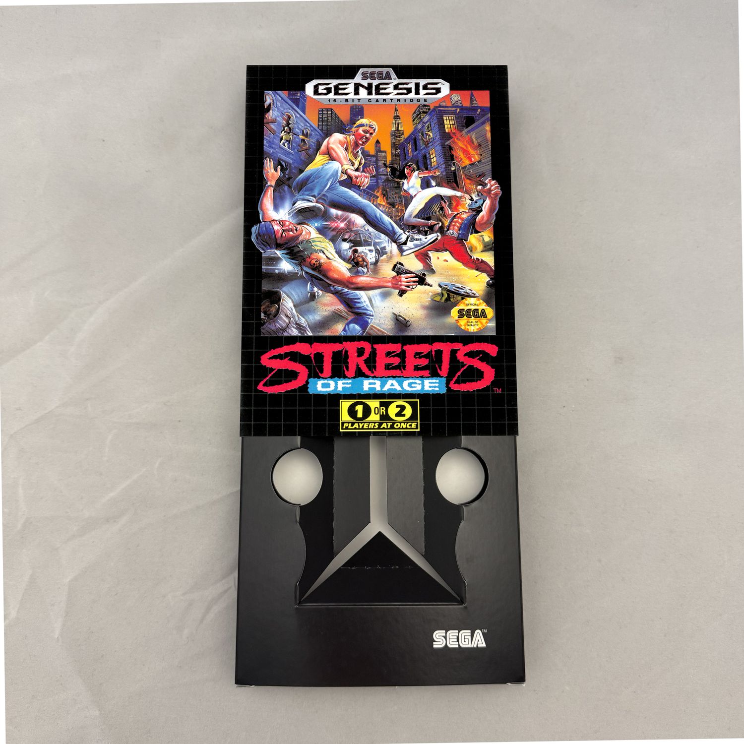 Streets of Rage | NTSC | Sega Genesis | Genesis | En | Reproduction Box and Inner Tray
