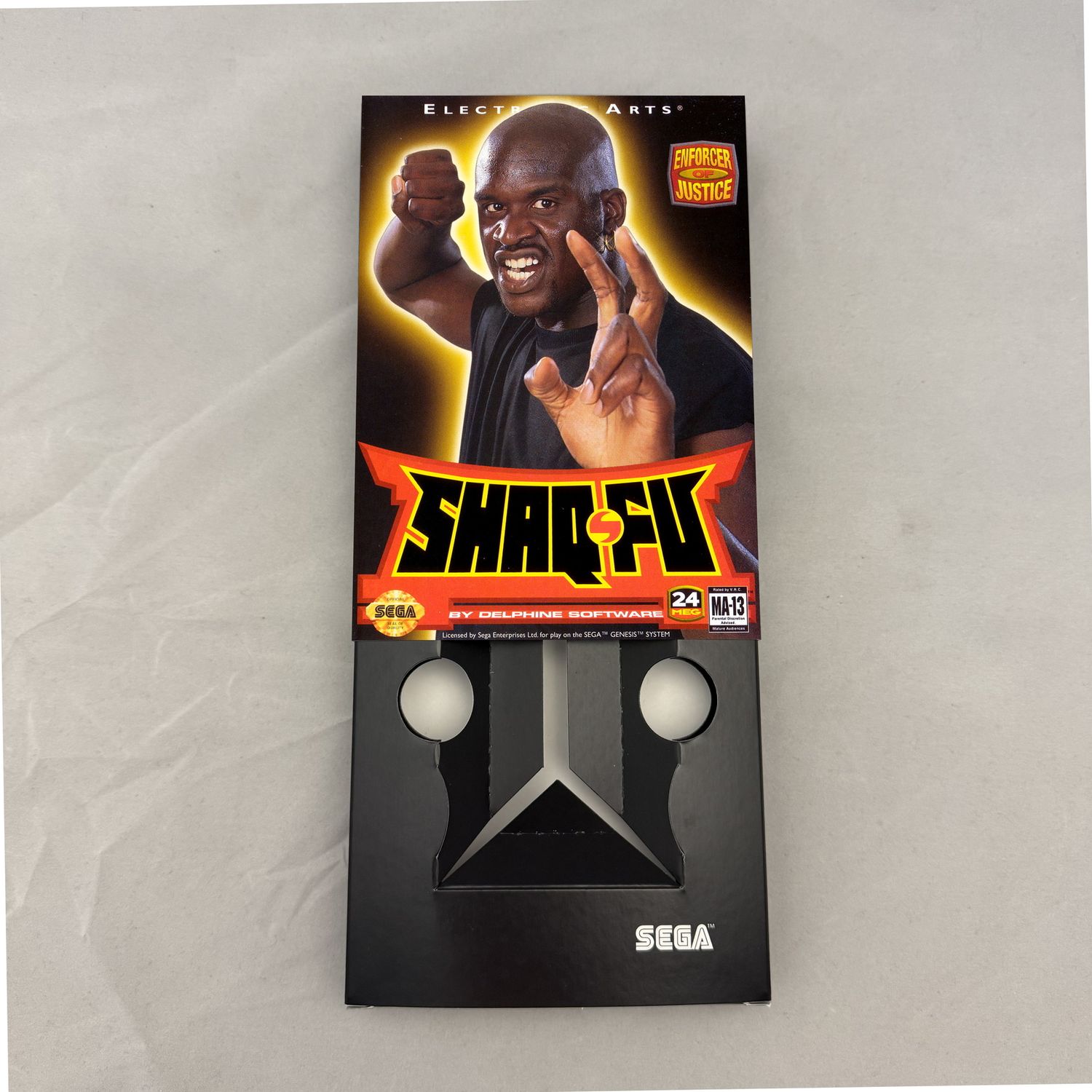 Shaq Fu | NTSC | Sega Genesis | Genesis | En | Reproduction Box and Inner Tray