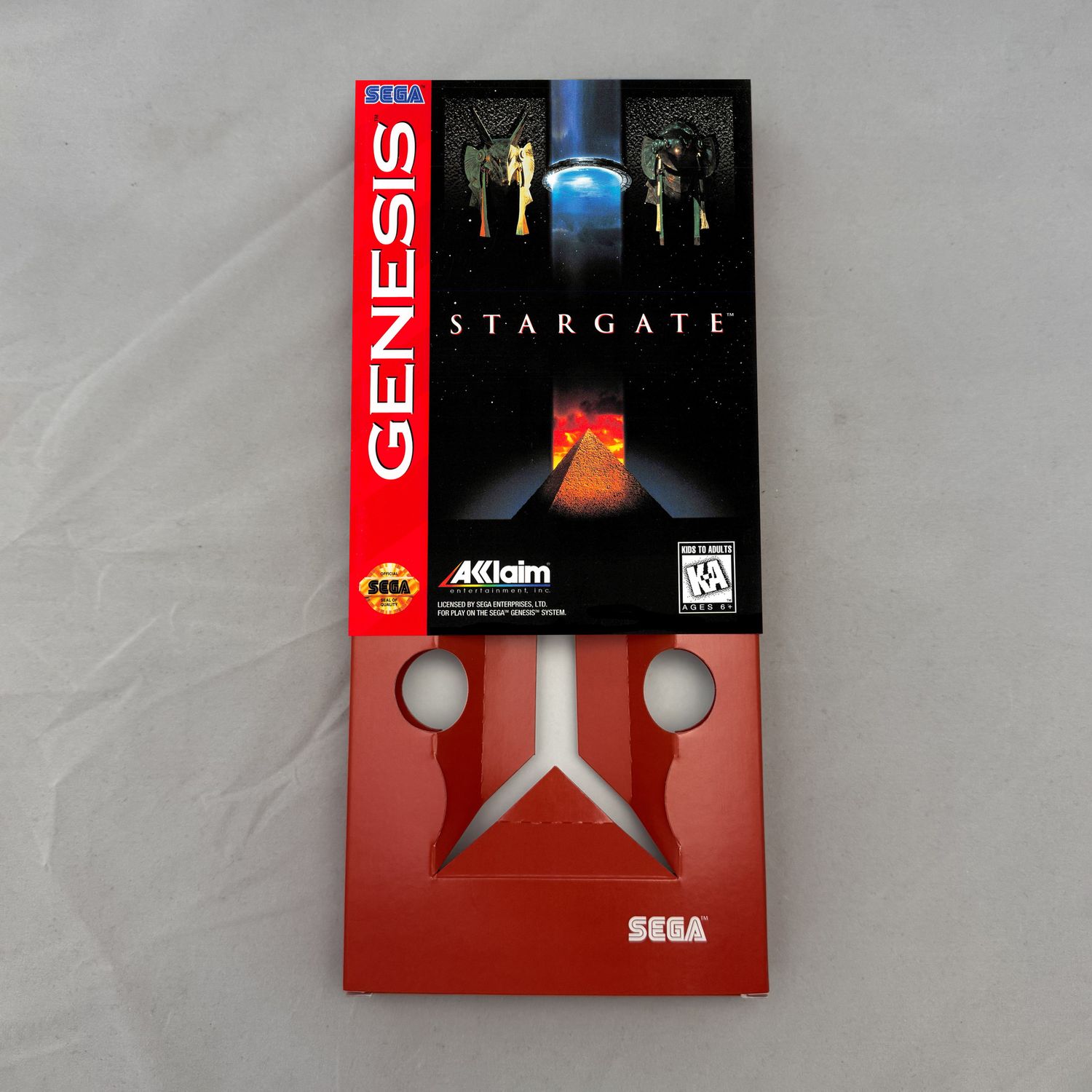 Stargate | NTSC | Sega Genesis | Genesis | En | Reproduction Box and Inner Tray