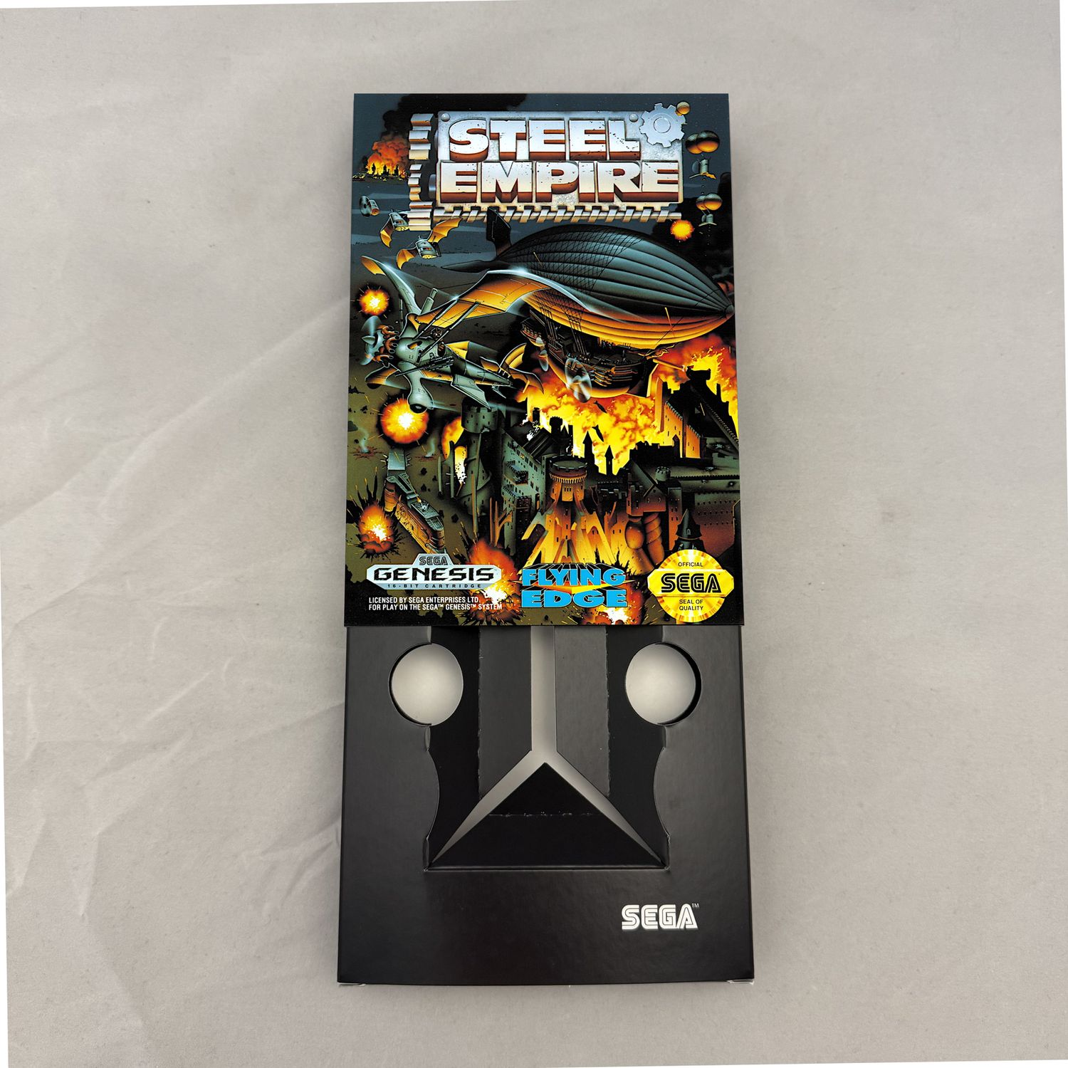 Steel Empire | NTSC | Sega Genesis | Genesis | En | Reproduction Box and Inner Tray