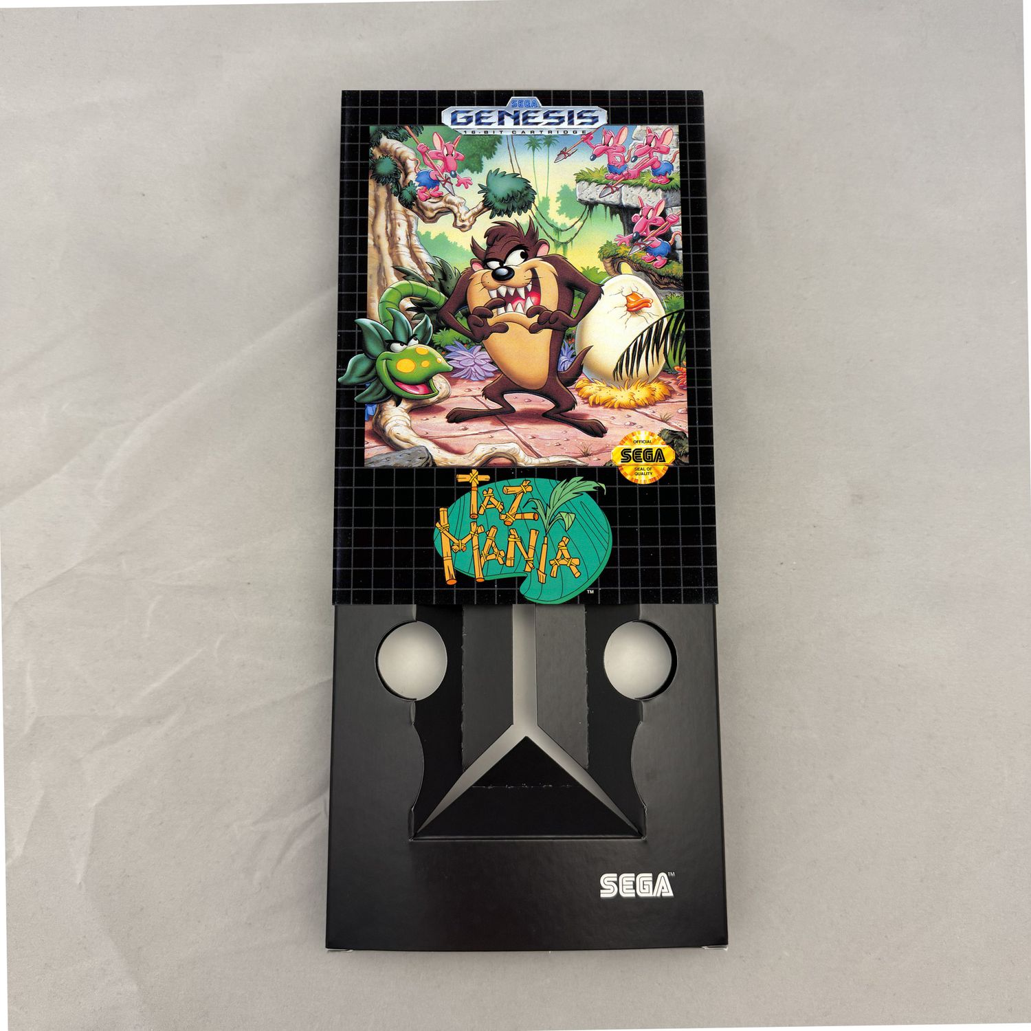 Taz-Mania | NTSC | Sega Genesis | Genesis | En | Reproduction Box and Inner Tray