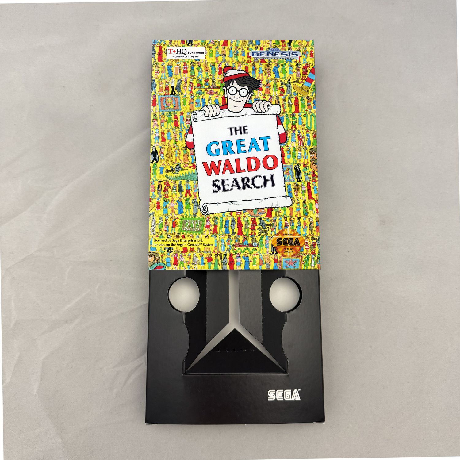 The Great Waldo Search | NTSC | Sega Genesis | Genesis | En | Reproduction Box and Inner Tray