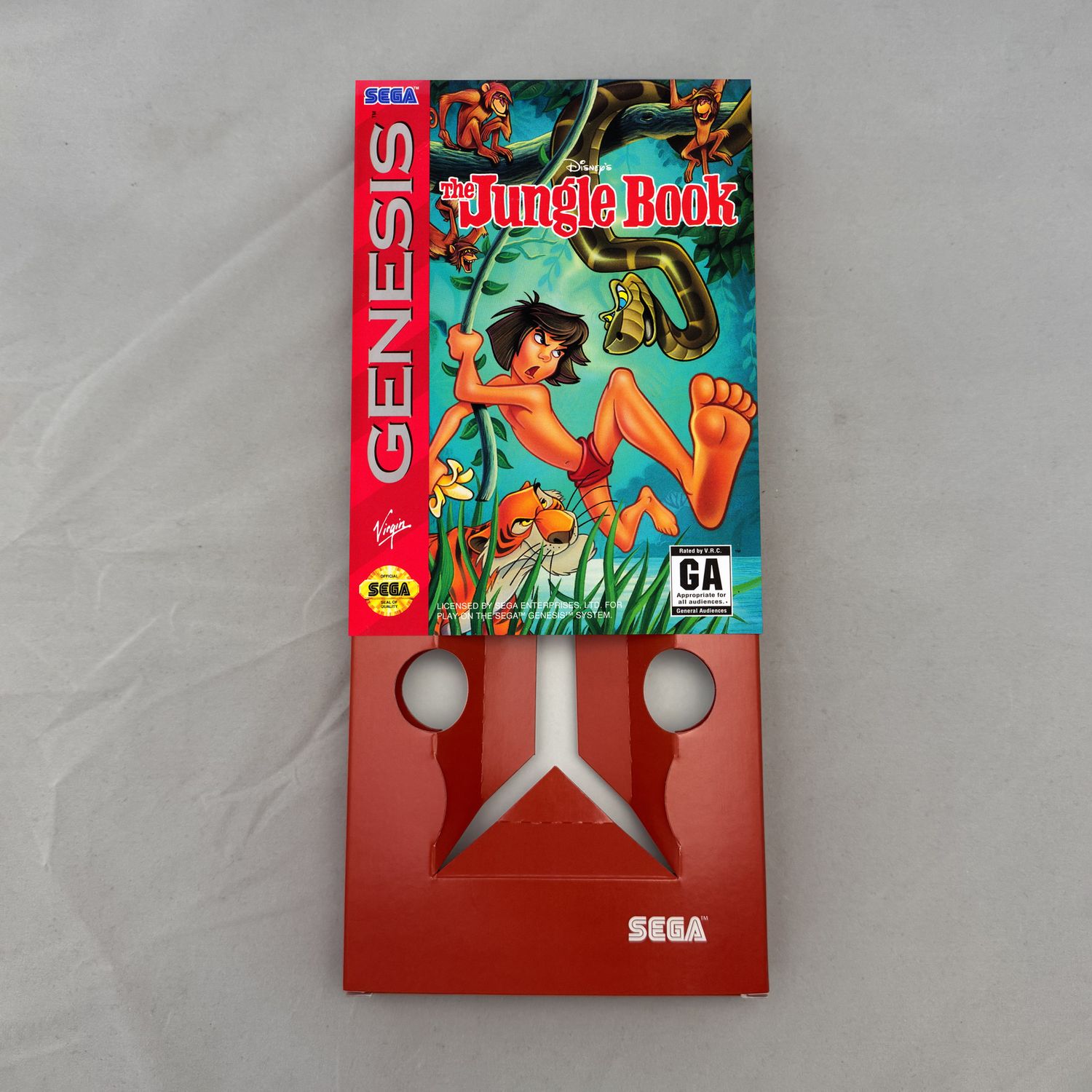 The Jungle Book | NTSC | Sega Genesis | Genesis | En | Reproduction Box and Inner Tray