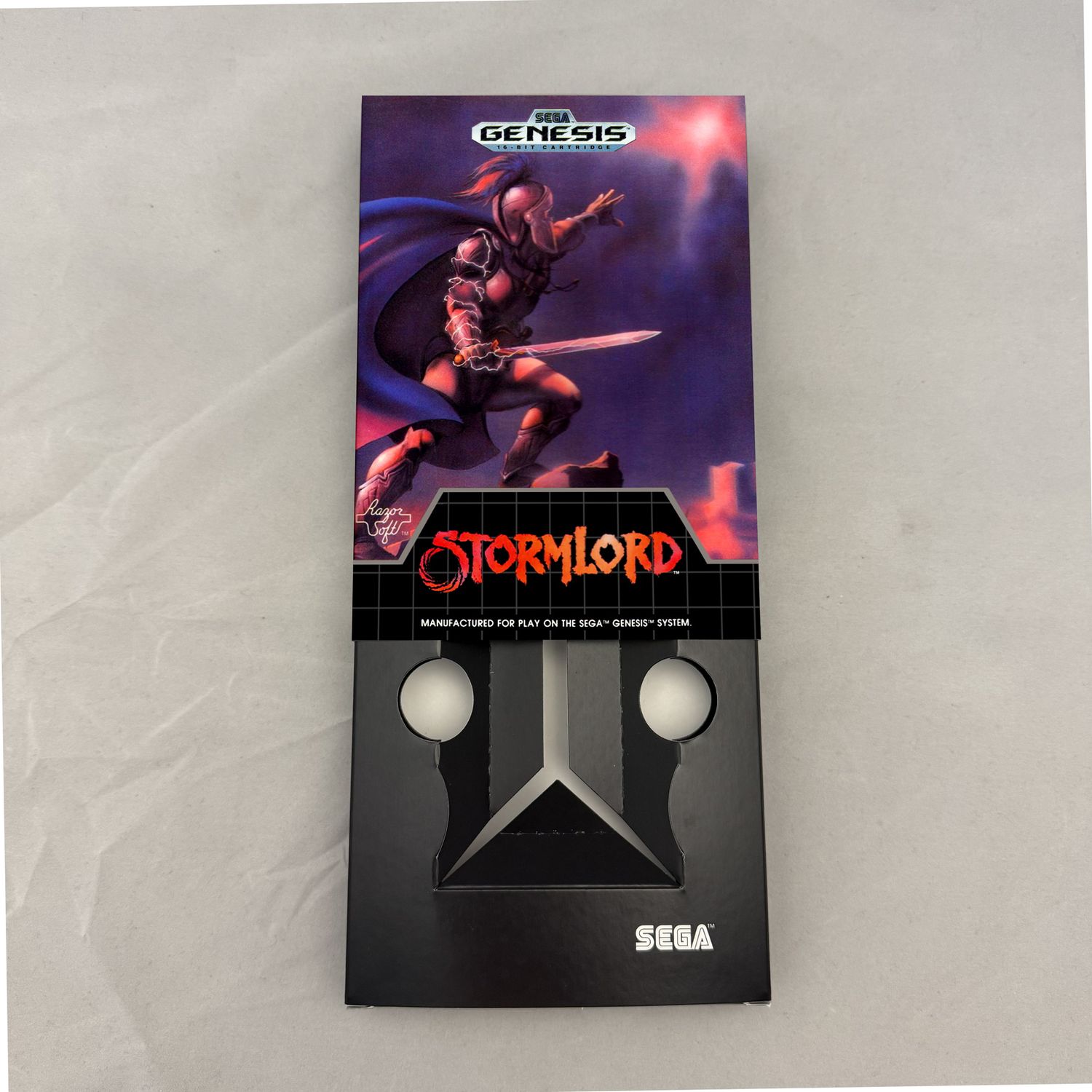 Stormlord | NTSC | Sega Genesis | Genesis | En | Reproduction Box and Inner Tray