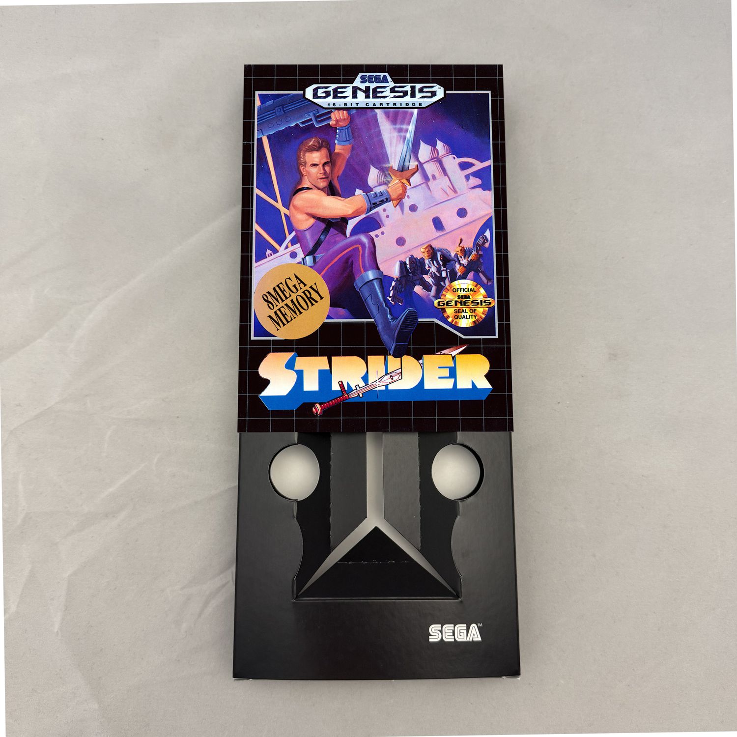 Strider | NTSC | Sega Genesis | Genesis | En | Reproduction Box and Inner Tray