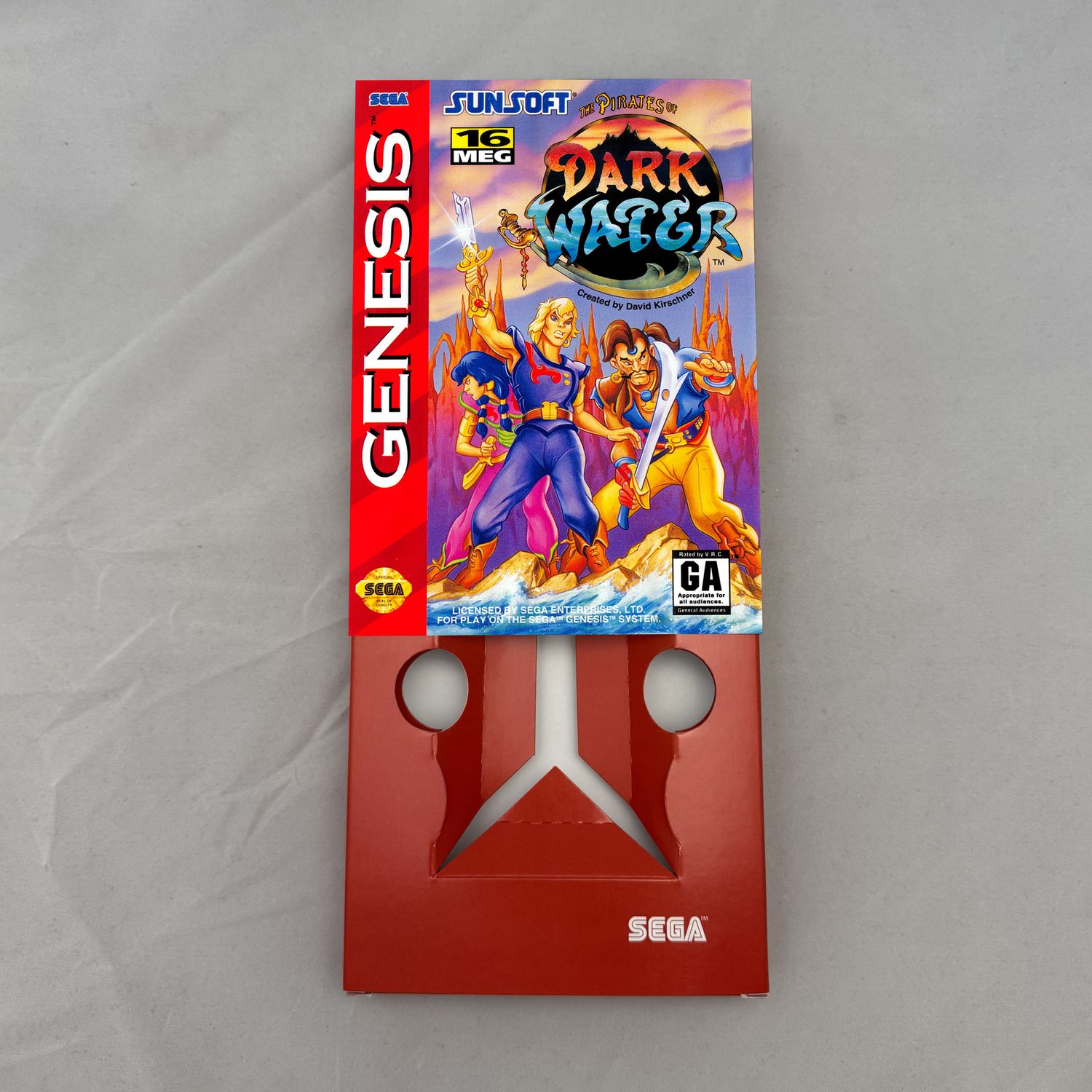 The Pirates of Dark Water | NTSC | Sega Genesis | Genesis | En | Reproduction Box and Inner Tray