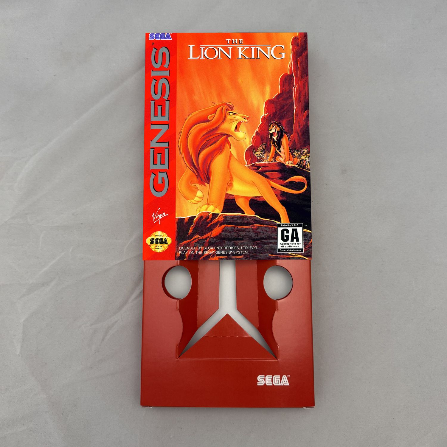 The Lion King | NTSC | Sega Genesis | Genesis | En | Reproduction Box and Inner Tray