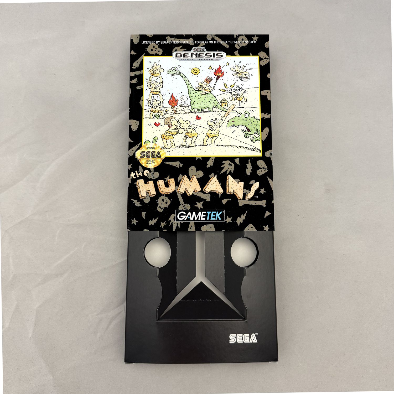 The Humans | NTSC | Sega Genesis | Genesis | En | Reproduction Box and Inner Tray