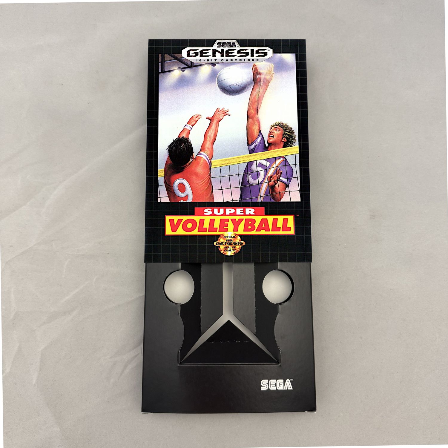 Super Volleyball | NTSC | Sega Genesis | Genesis | En | Reproduction Box and Inner Tray