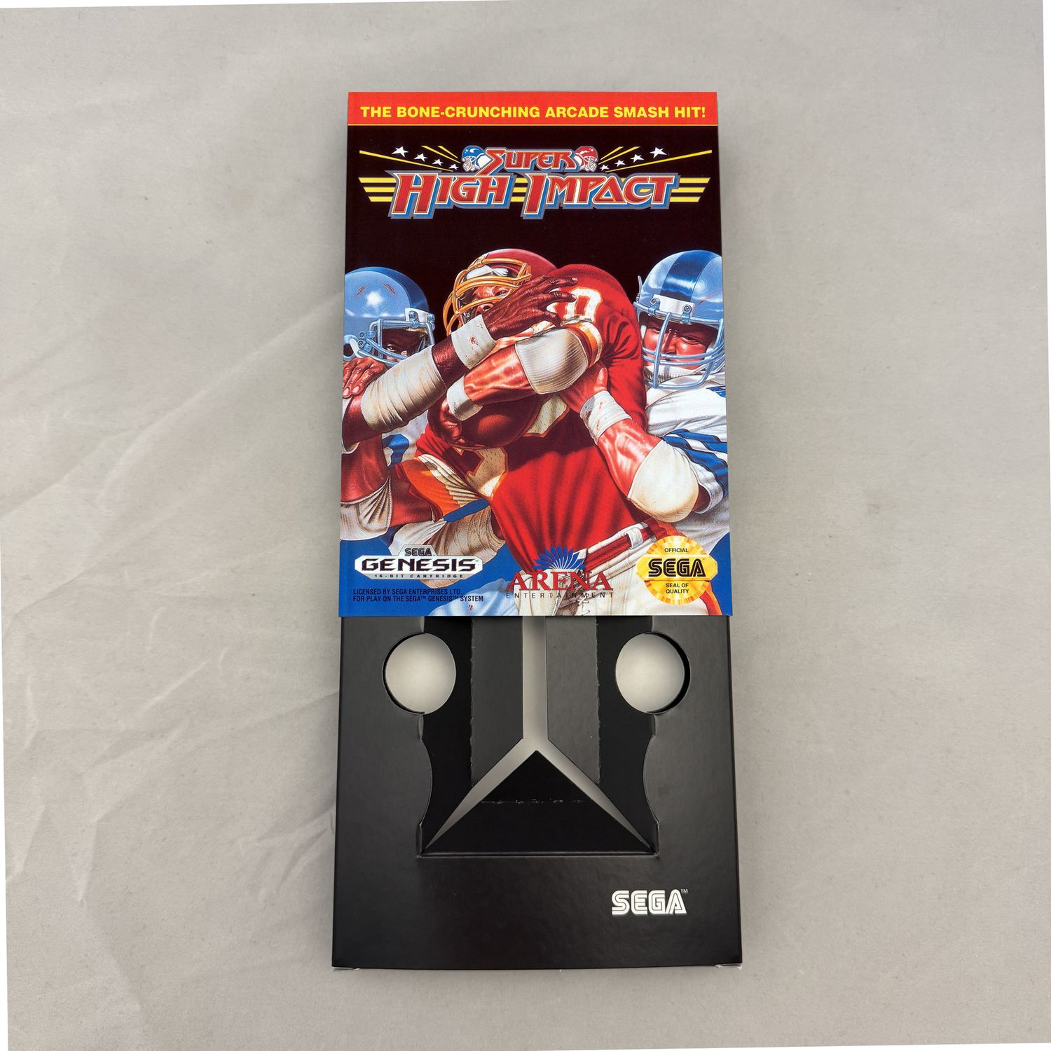 Super High Impact | NTSC | Sega Genesis | Genesis | En | Reproduction Box and Inner Tray