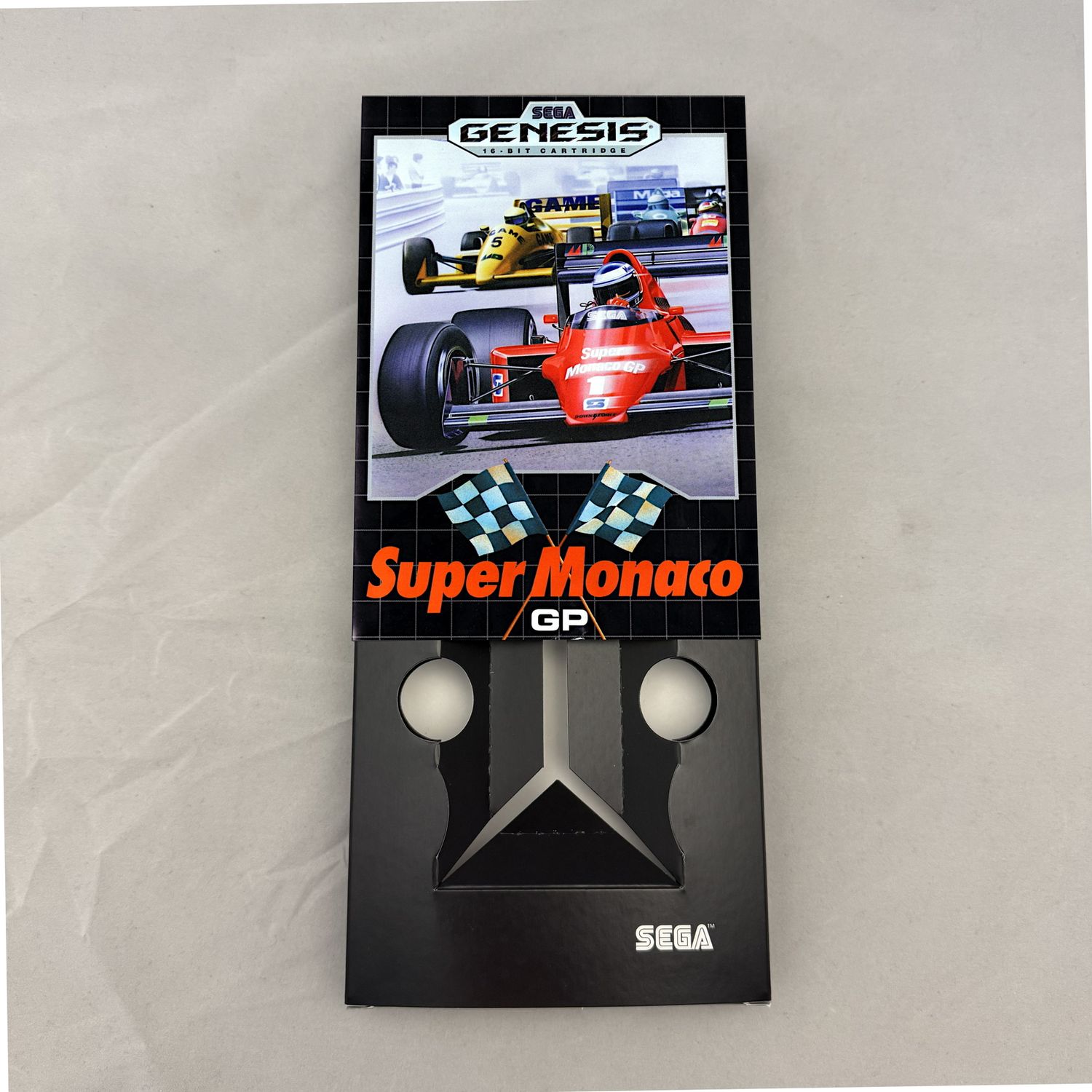 Super Monaco GP | NTSC | Sega Genesis | Genesis | En | Reproduction Box and Inner Tray