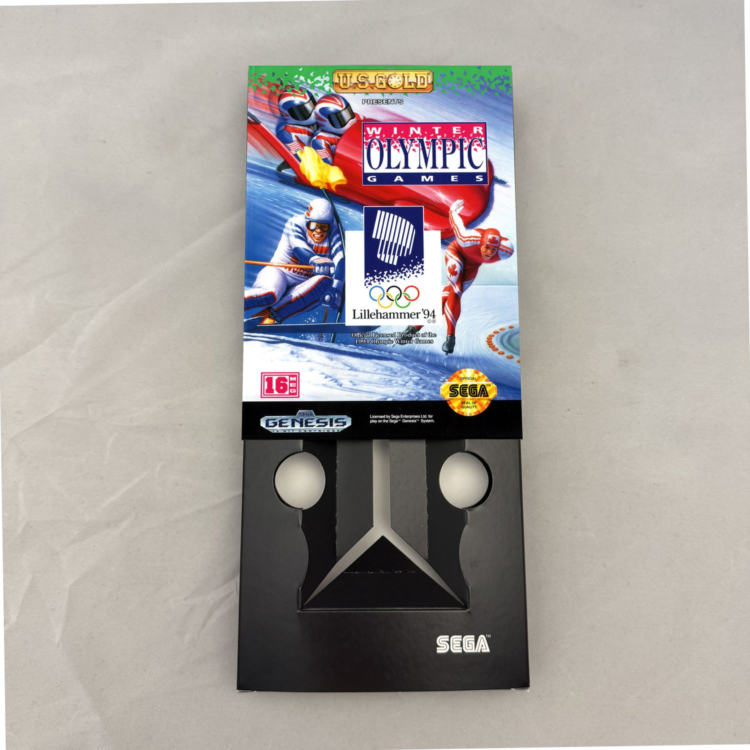 Winter Olympics: Lillehammer 94 | NTSC | Sega Genesis | Genesis | En | Reproduction Box and Inner Tray
