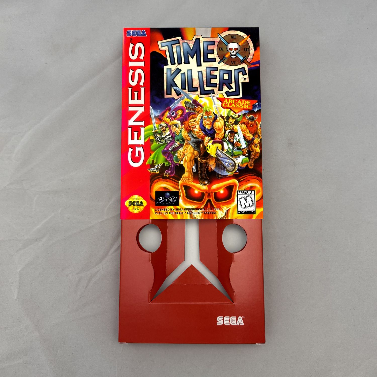 Time Killers | NTSC | Sega Genesis | Genesis | En | Reproduction Box and Inner Tray