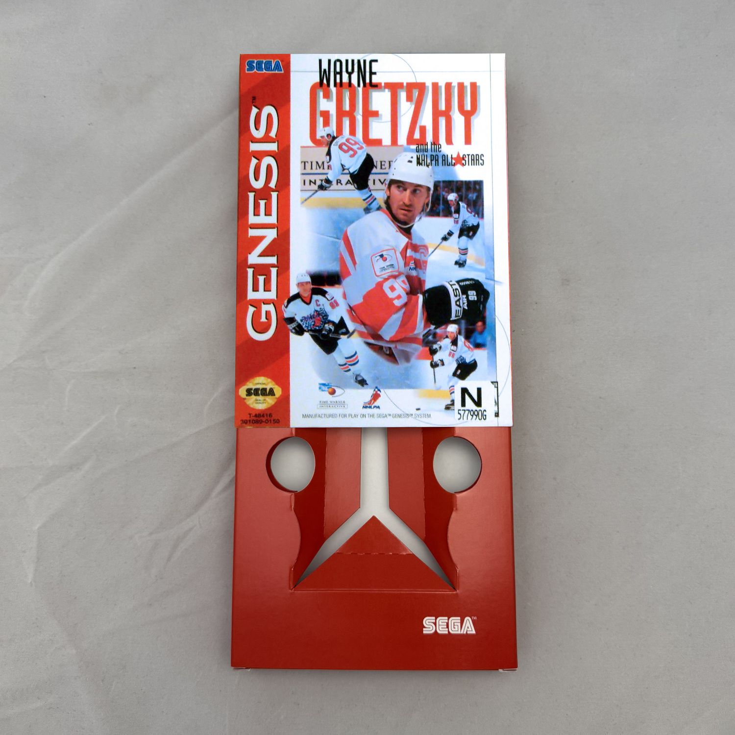 Wayne Gretzky and the NHLPA All-Stars | NTSC | Sega Genesis | Genesis | En | Reproduction Box and Inner Tray