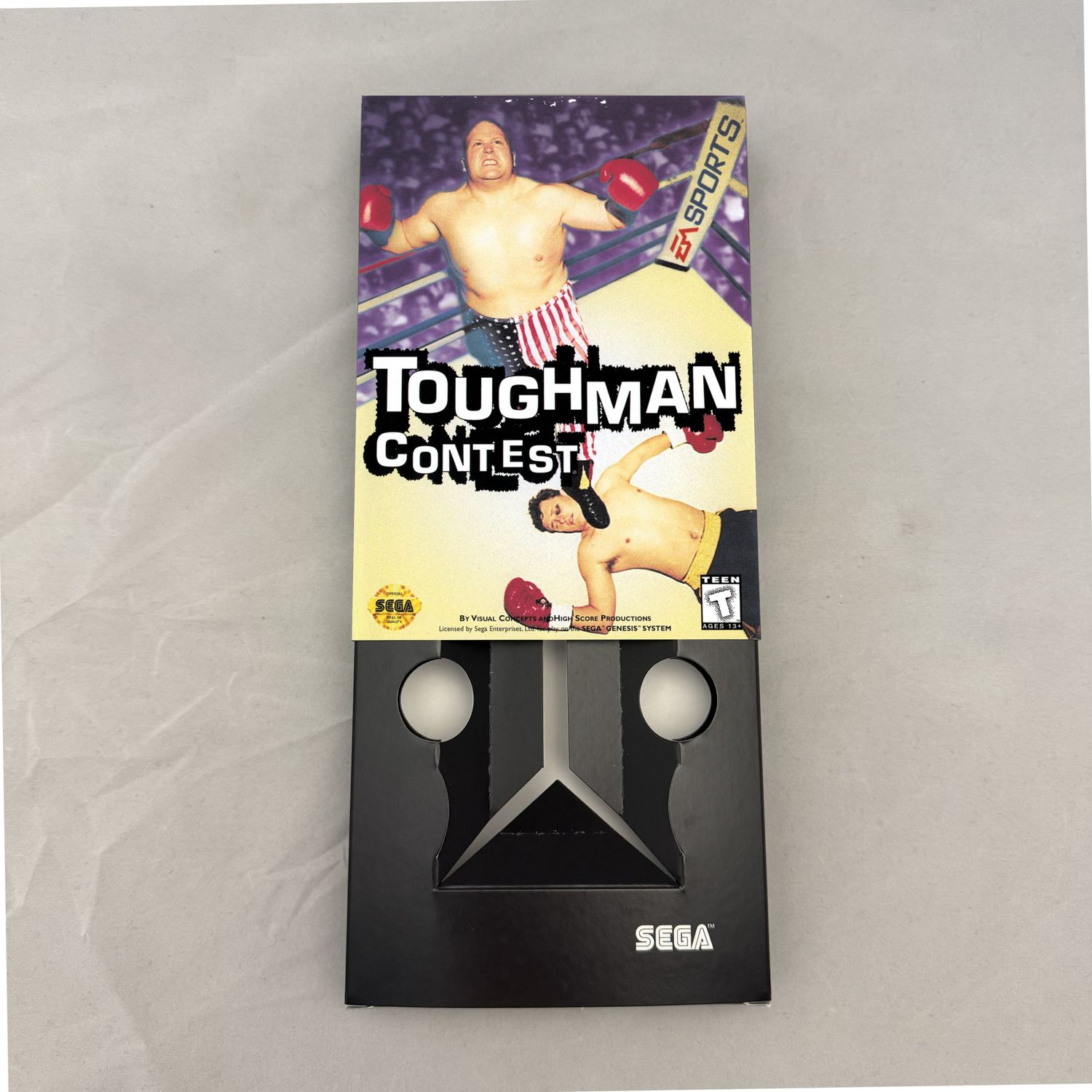 Toughman Contest | NTSC | Sega Genesis | Genesis | En | Reproduction Box and Inner Tray
