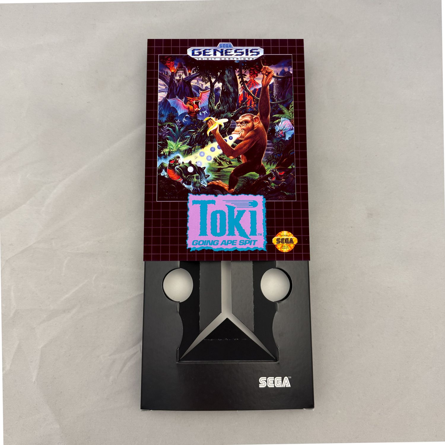 Toki - Going Ape Spit | NTSC | Sega Genesis | Genesis | En | Reproduction Box and Inner Tray