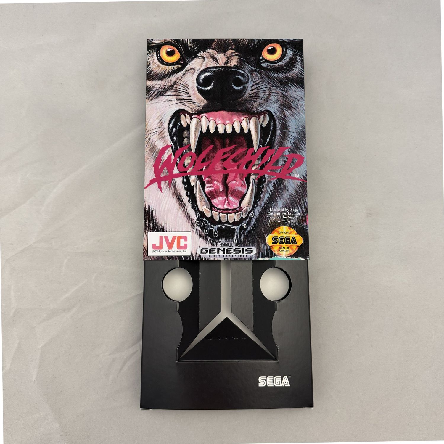 Wolfchild | NTSC | Sega Genesis | Genesis | En | Reproduction Box and Inner Tray