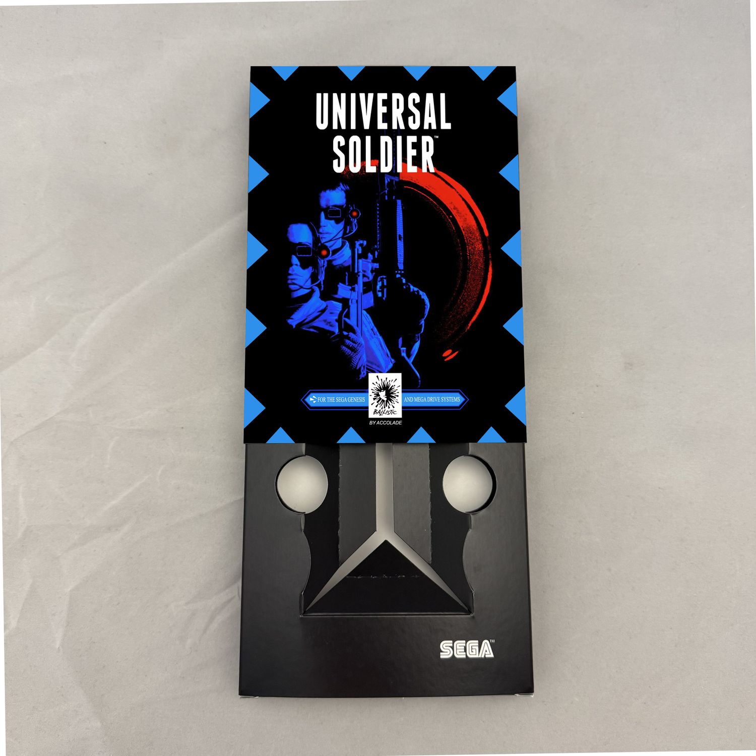 Universal Soldier | NTSC | Sega Genesis | Genesis | En | Reproduction Box and Inner Tray