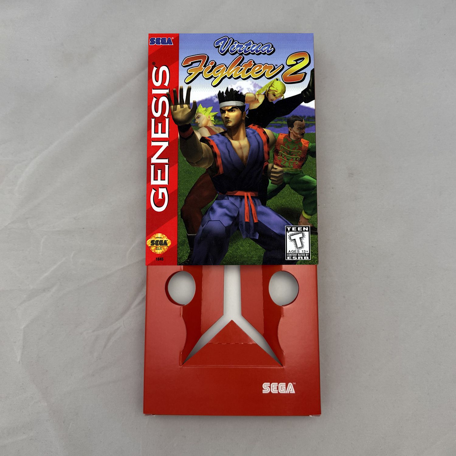 Virtua Fighter 2 | NTSC | Sega Genesis | Genesis | En | Reproduction Box and Inner Tray