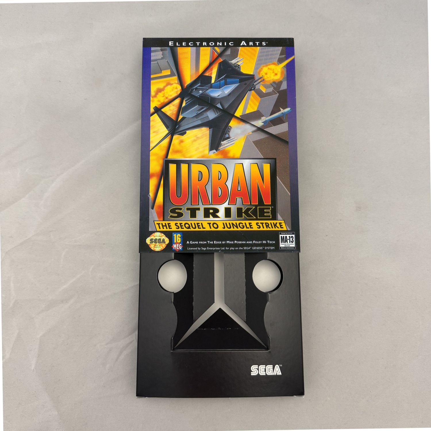Urban Strike | NTSC | Sega Genesis | Genesis | En | Reproduction Box and Inner Tray