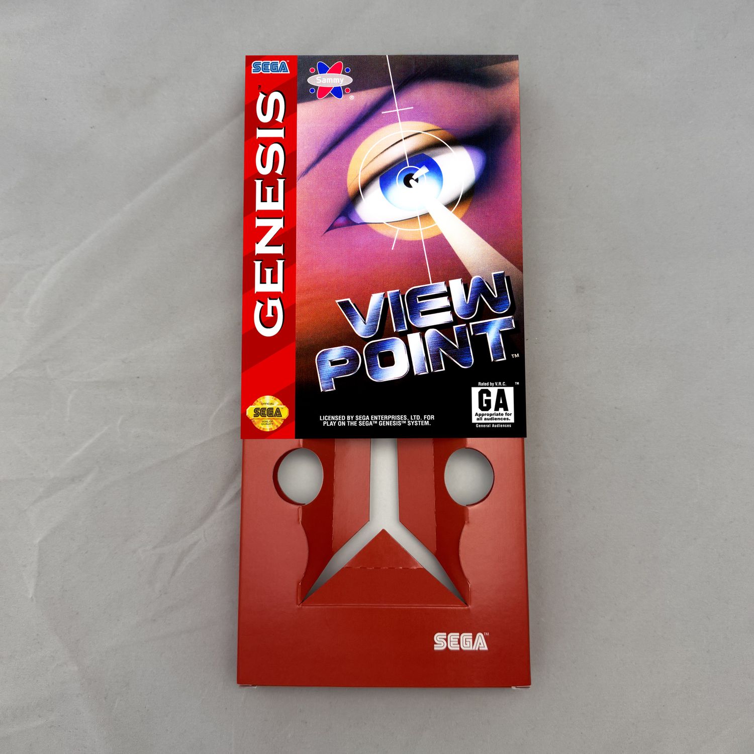 Viewpoint | NTSC | Sega Genesis | Genesis | En | Reproduction Box and Inner Tray