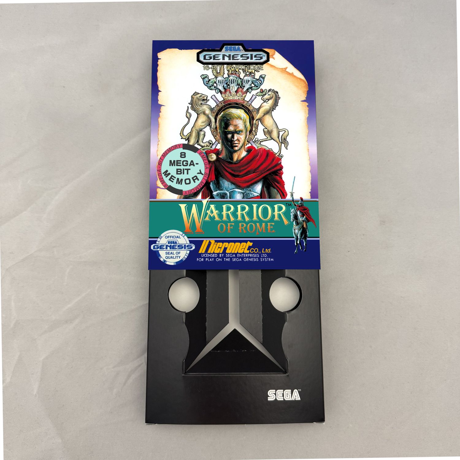 Warrior of Rome | NTSC | Sega Genesis | Genesis | En | Reproduction Box and Inner Tray