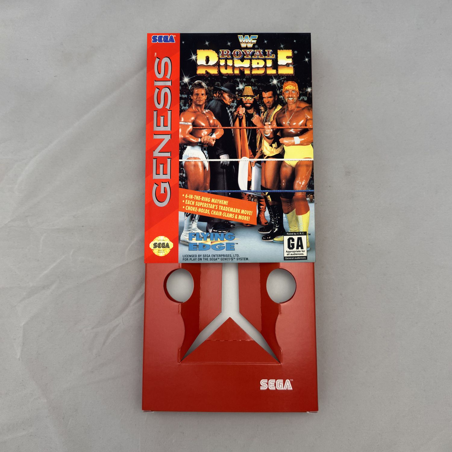 WWF Royal Rumble | NTSC | Sega Genesis | Genesis | En | Reproduction Box and Inner Tray