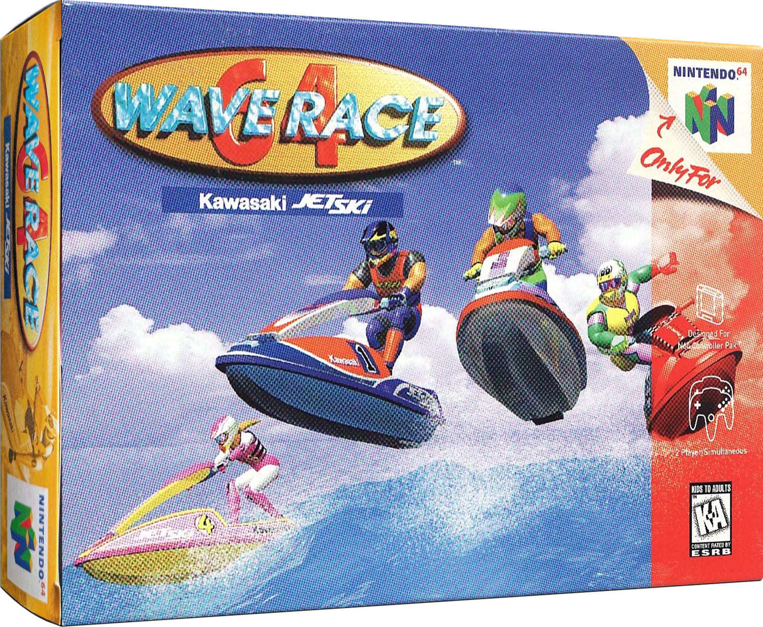 Waverace 64 Reproduction Box