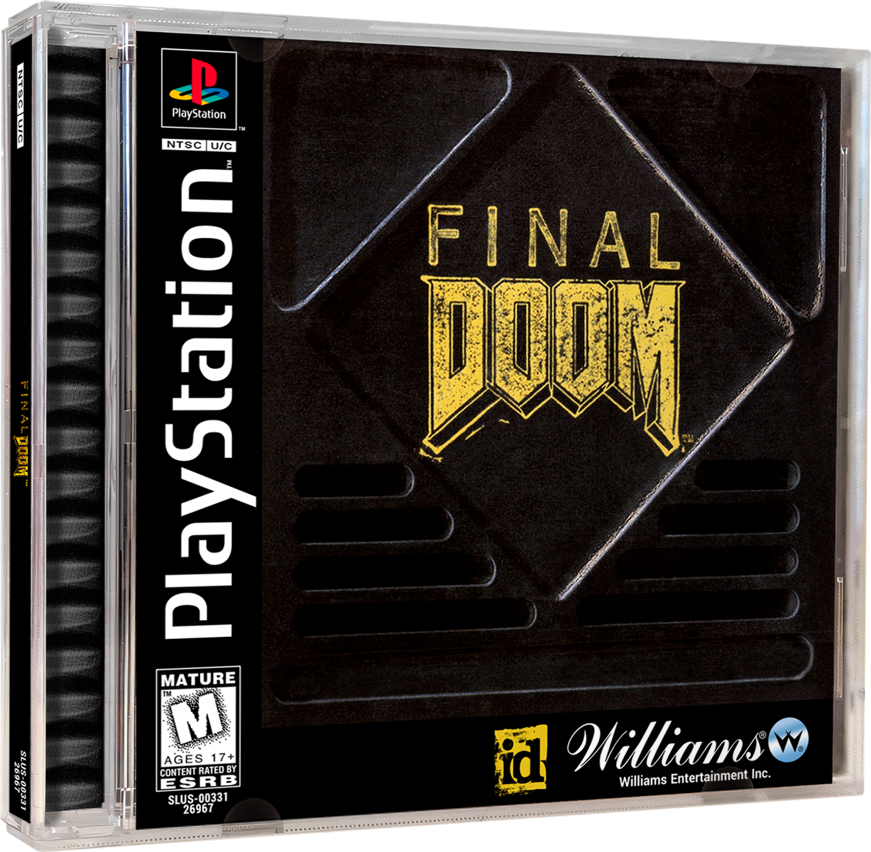 Final Doom | NTSC | Playstation | PS1 | En | Reproduction Case and Booklet - NO GAME