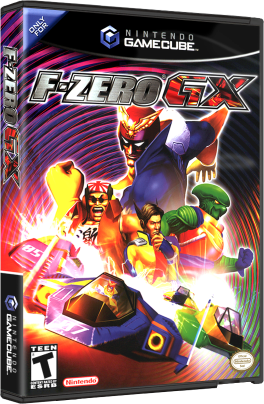 F-Zero GX | NTSC | Gamecube | GC | En | Reproduction Case and Booklet - NO GAME